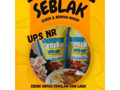 Kerupuk Seblak Gurih & Renyah Karya Anak SMK Plus Nururromah
