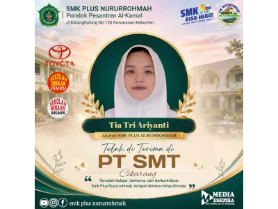 Srikandi Lulusan SMK Plus Nururrohmah Tembus Dunia Industri, Tia Tri Ariyanti Diterima di PT SMT Cikarang